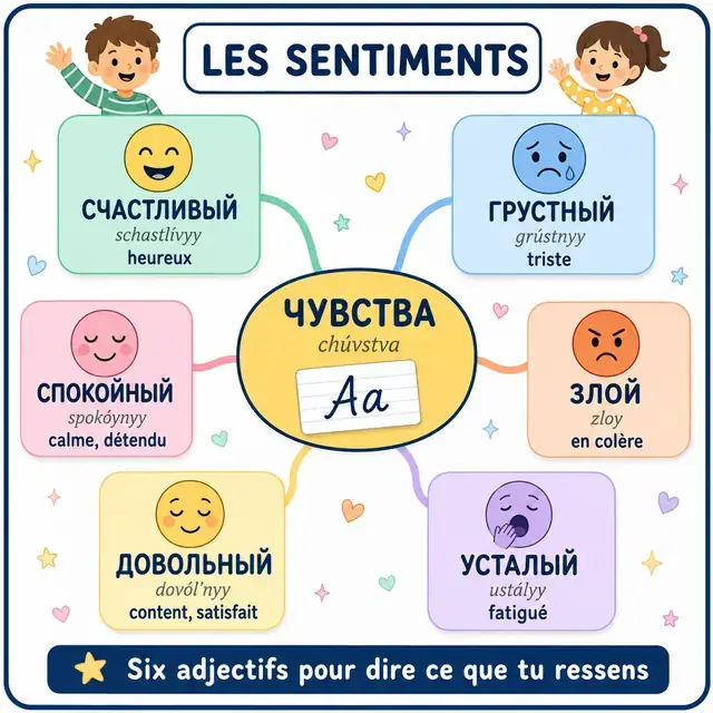 Carte mentale : Émotions